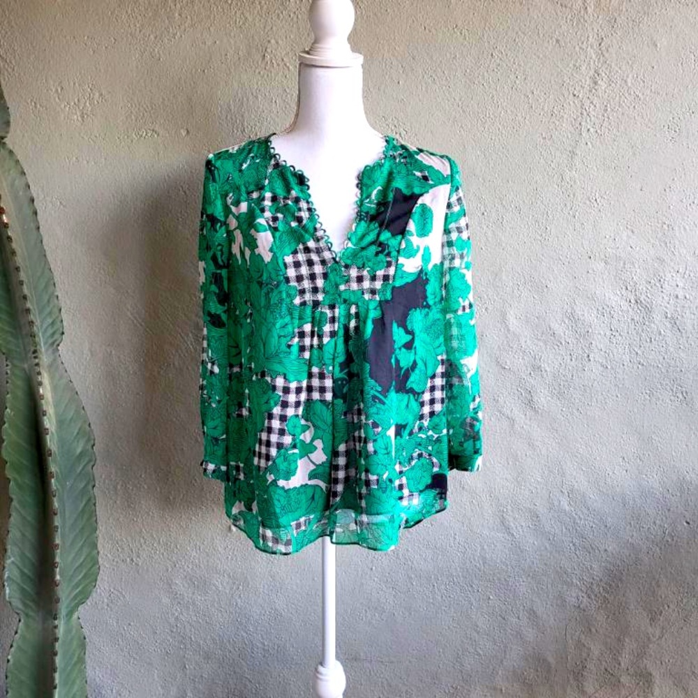 DVF SILK TOP